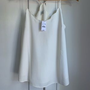 JCrew Scalloped Tank